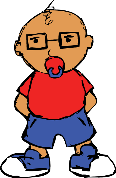 Grad - Fat Guy Running Transparent (391x598)