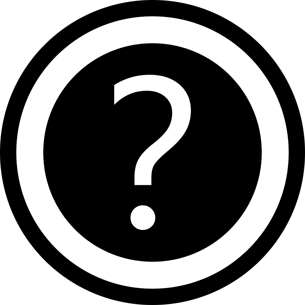 Ys Help Nest Comments - Question Mark (980x980)