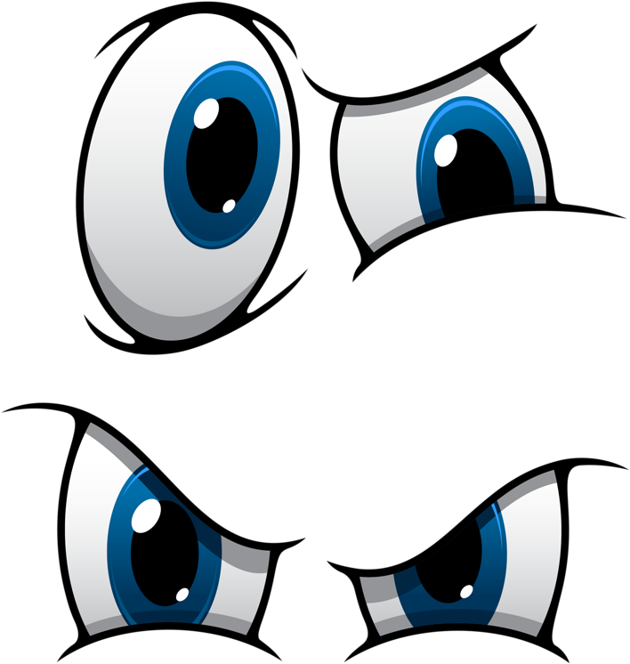 Smiley , Augen - Eye Sad Cartoon (754x800)