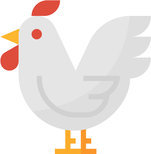 Chicken Free Icon - Chicken (512x512)