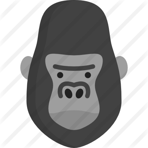 Gorilla - Cartoon (512x512)