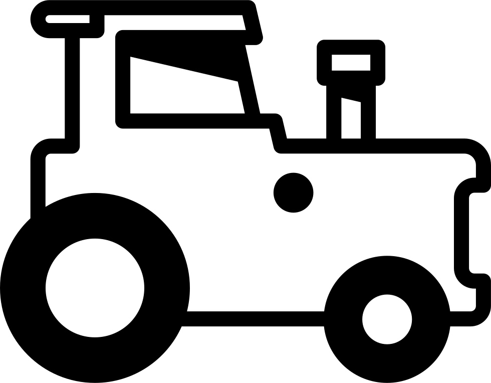 Tractor Facing Right Comments - Farm (980x764)