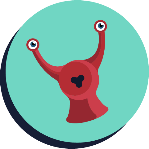 Playful Friendly Characters - Cartoon (480x483)