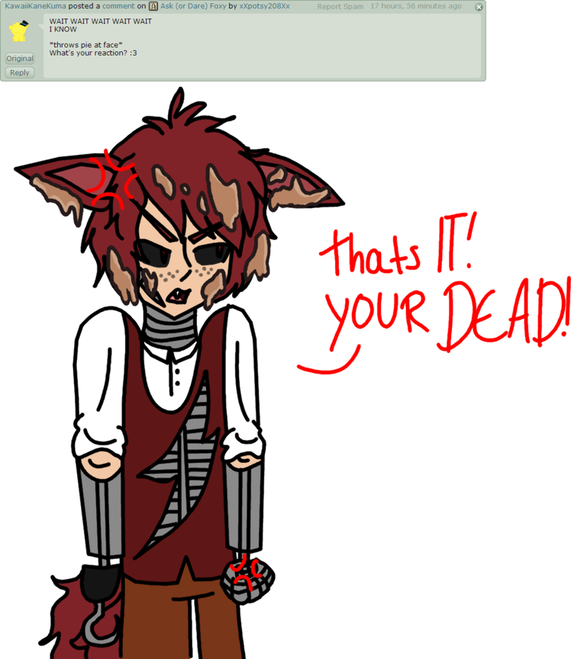 Ask Foxy - Cartoon (832x961)