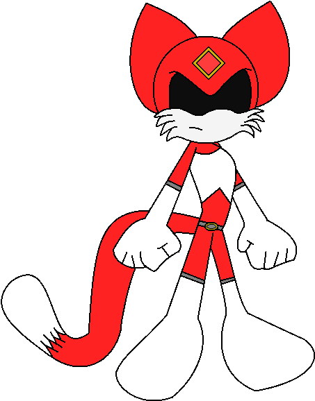 Power Rangers Mobian Force - Cartoon (458x584)