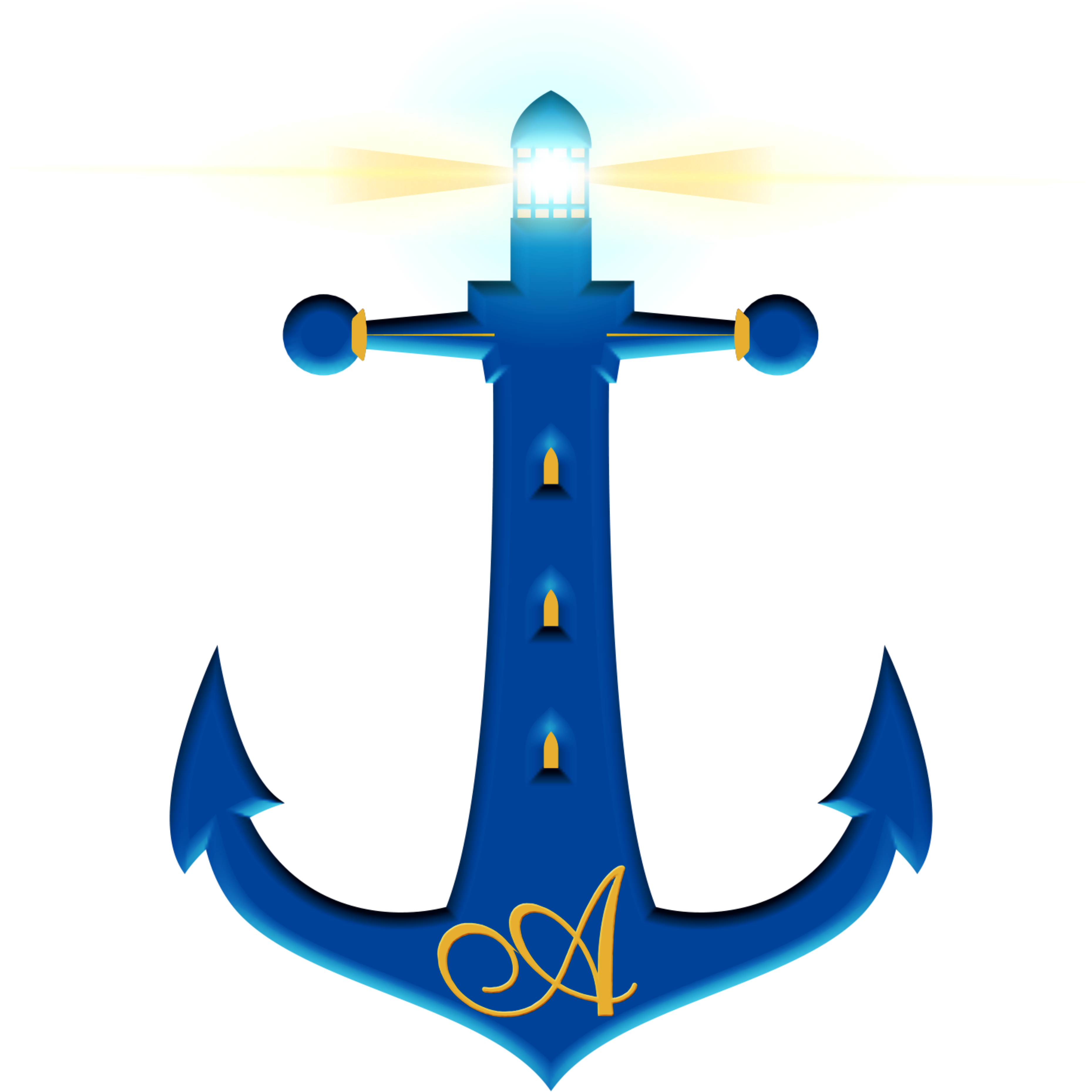Anchor - Cross (3818x3734)