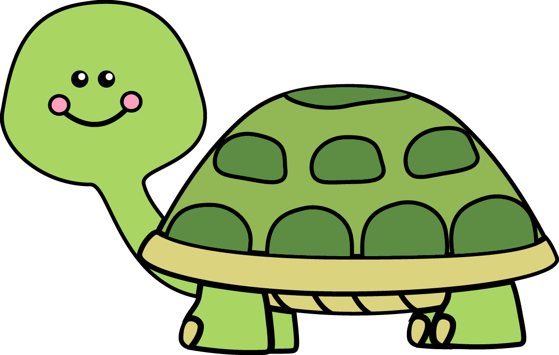 Cute Turtle Vector - Turtle Clipart (1146x729)