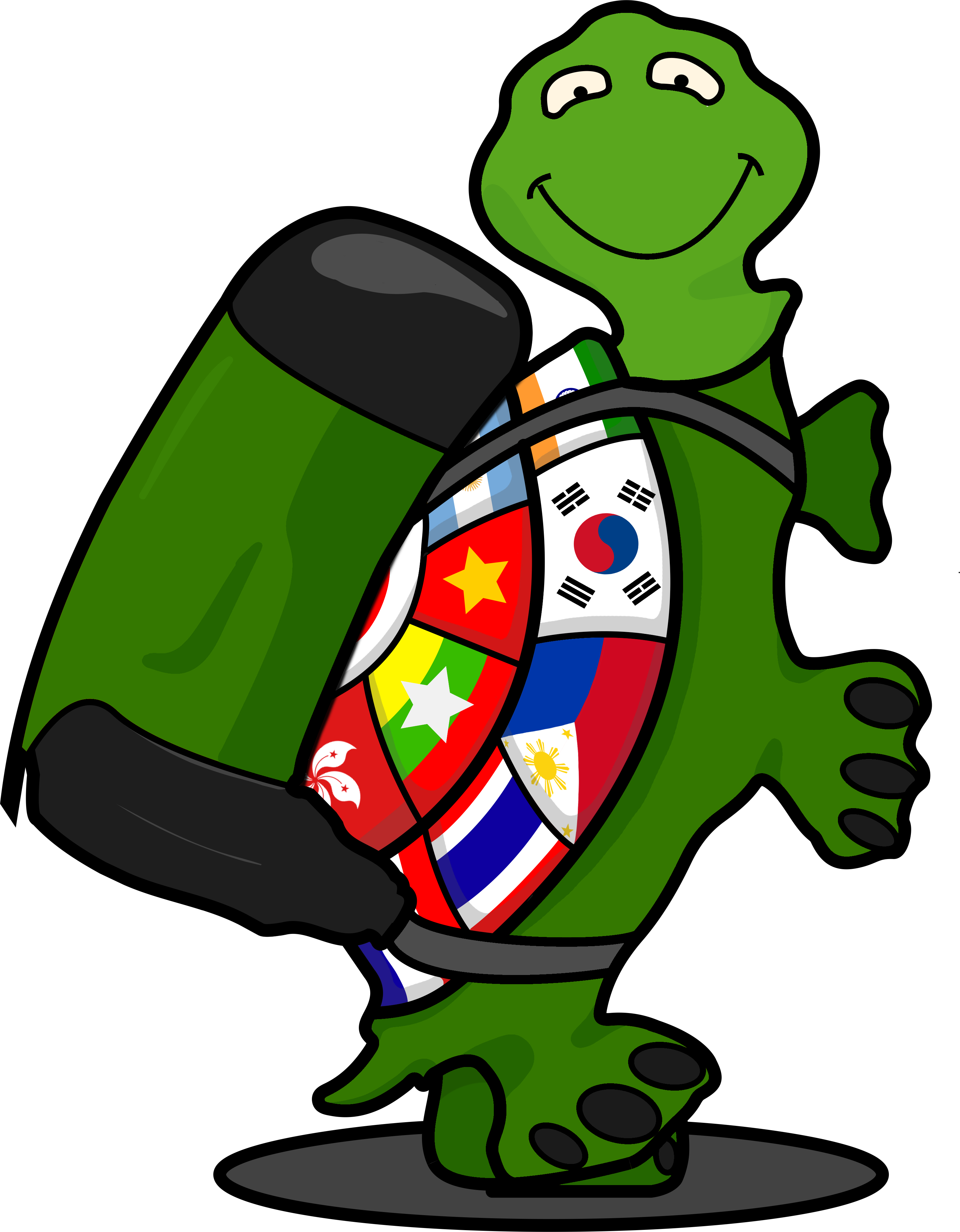 Just Click On My Shell - Cartoon (3130x4017)