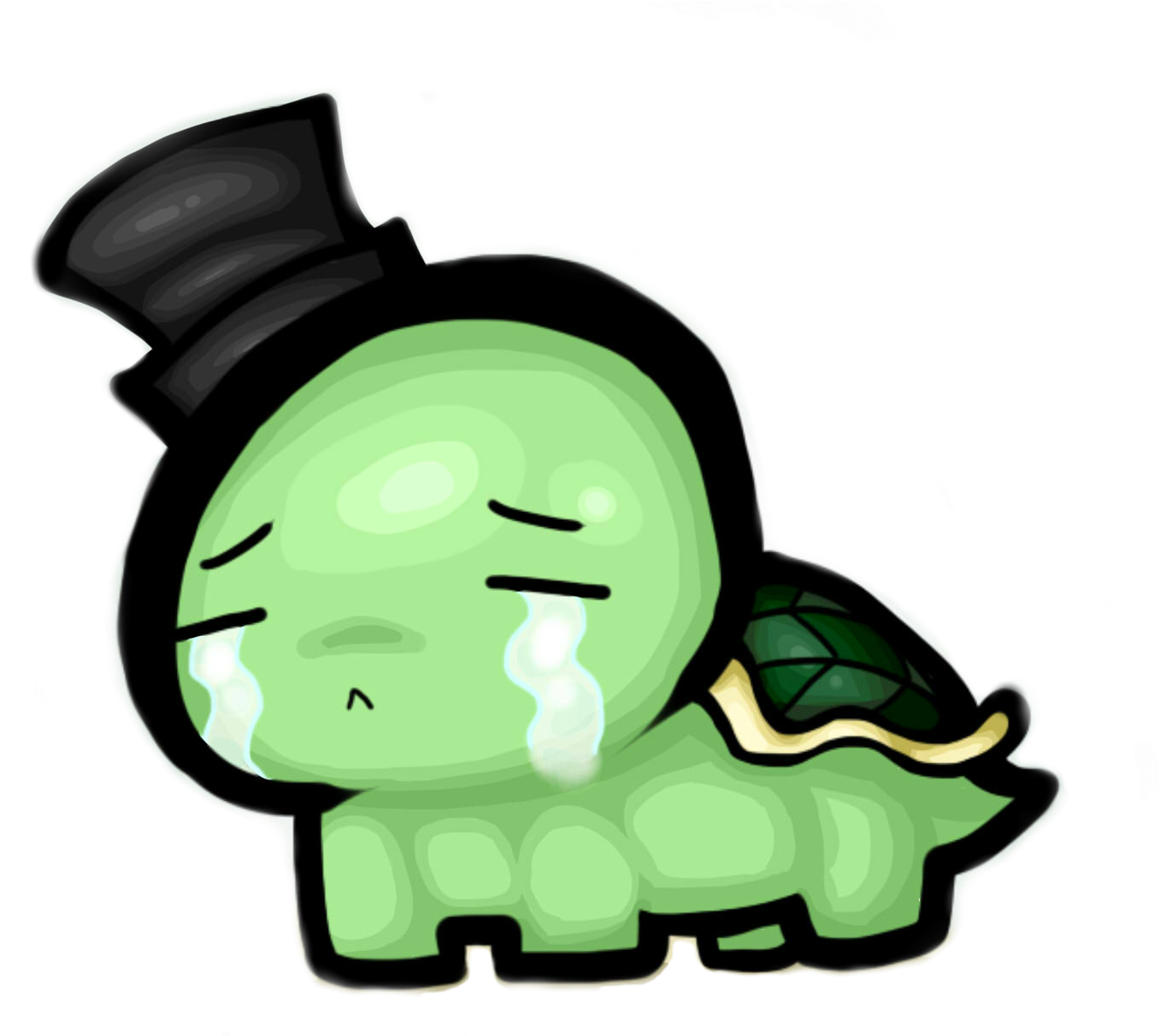 Drawn Turtle Chibi - Chibi Turtle Drawing (1384x1211)