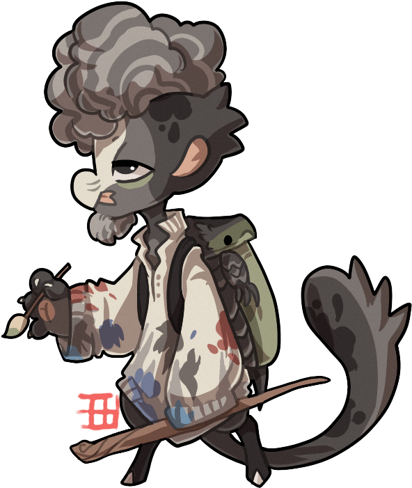 Alligator Snapping Turtle By Griffsnuff - Cartoon (619x720)