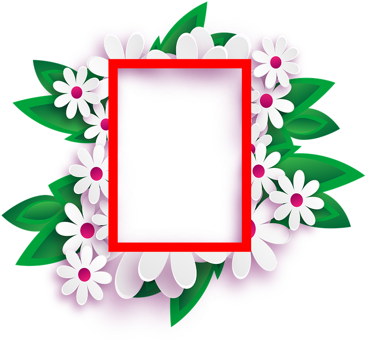 Photo Frame, Transparent Background - Frame March (766x720)