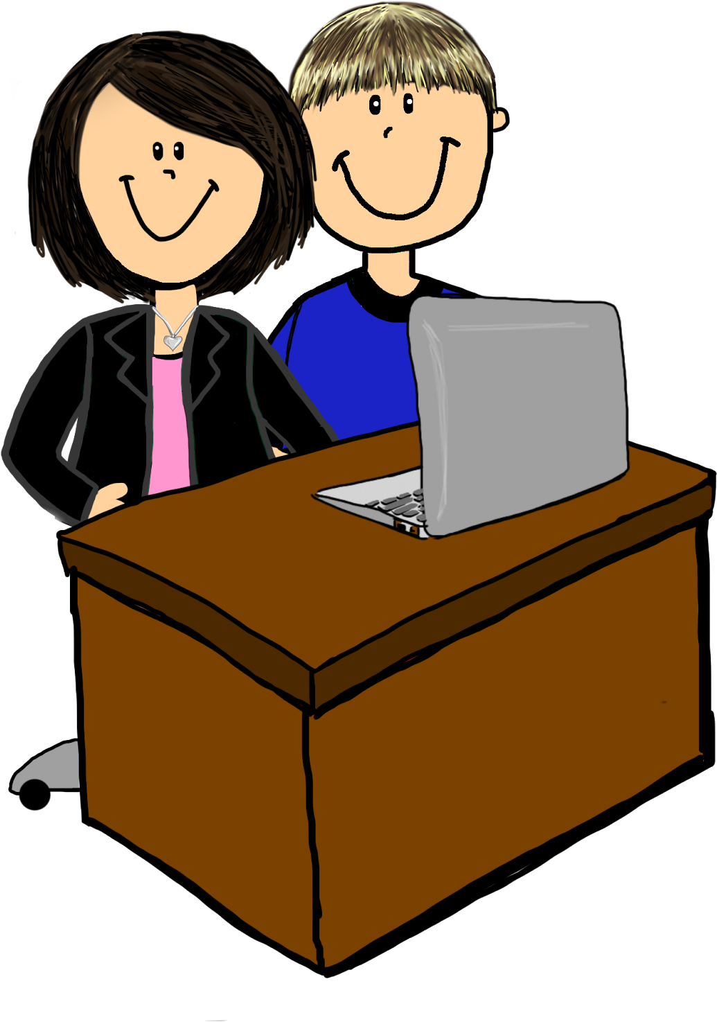 Creating A Classroom Newspaper - Cartoon (1200x1600)