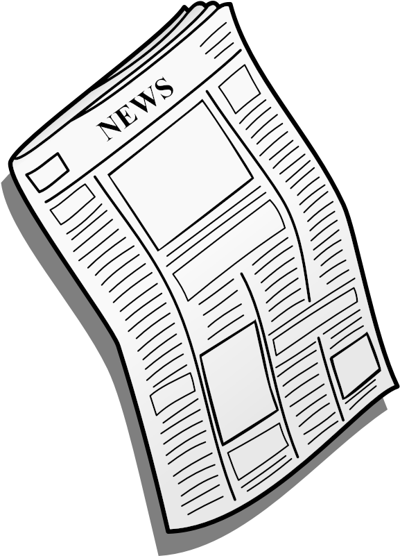 Clipart Newspaper (800x800)