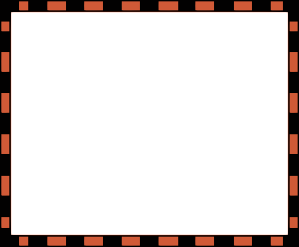School Clip Art Borders - Black Borders (1280x1056)