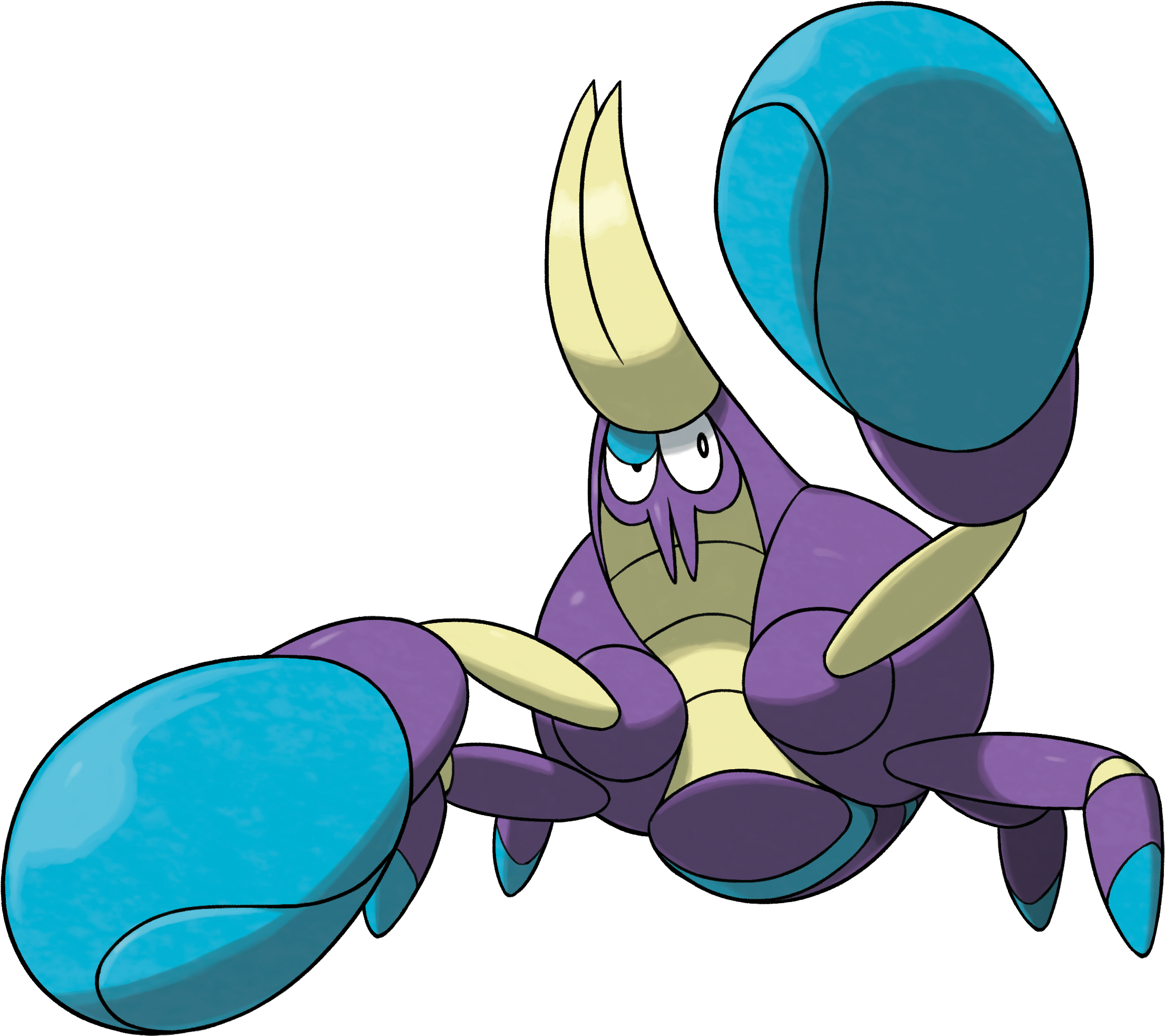 Crabrawler - Pokemon Crabrawler (2551x2310)