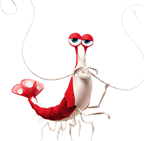 25 - Jacques From Finding Nemo (500x481)
