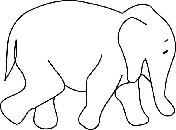 Animal Outlines (600x445)