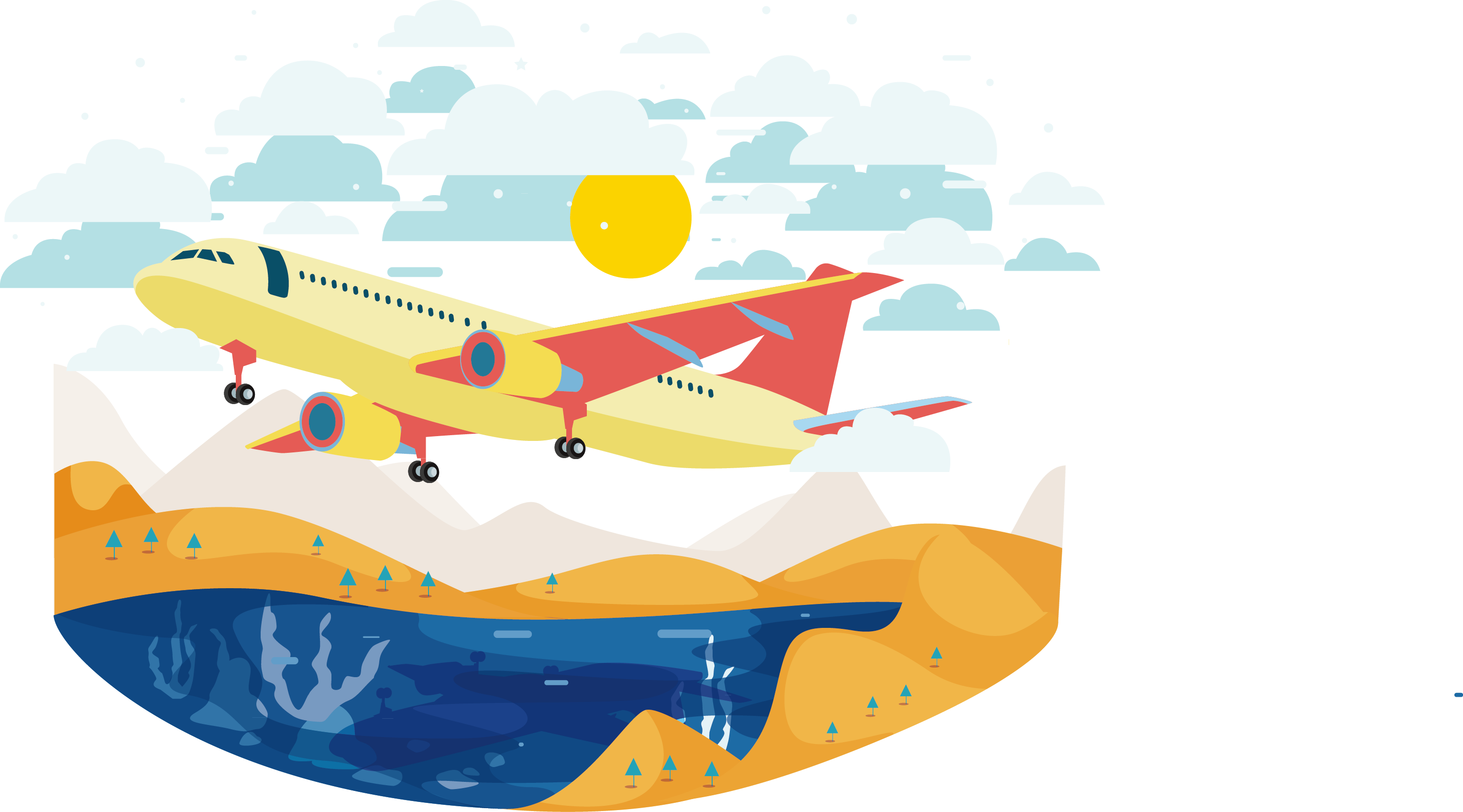 Flight Airplane Aircraft - Portable Network Graphics (3059x1698)