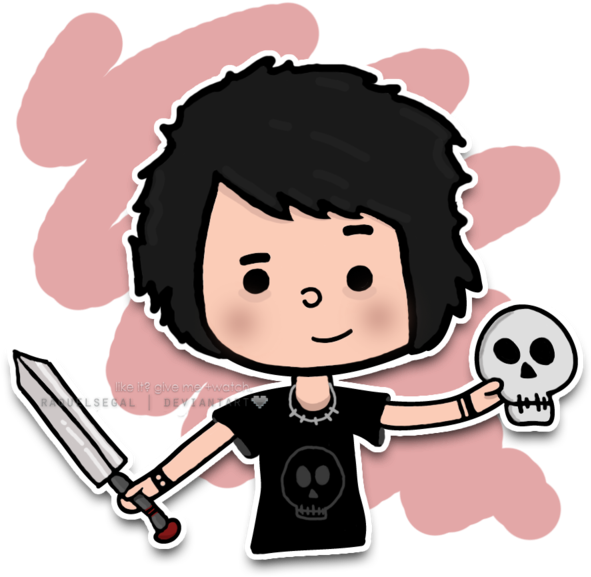 Percy Jackson Nico Chibi (600x600)