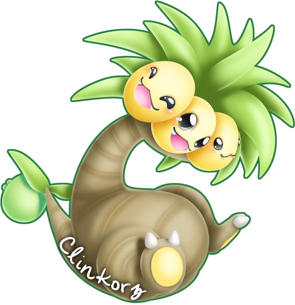 Alola Exeggutor - Exeggutor (1000x1011)
