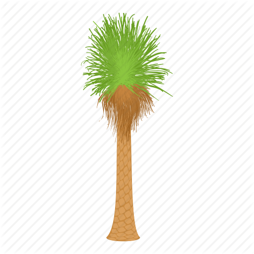 Palm Trees Cartoon - Palm Trees (512x512)