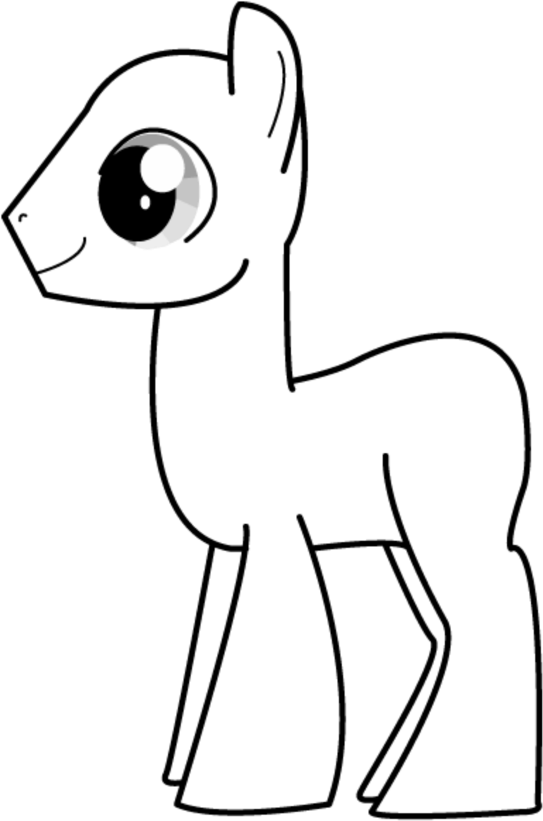 Decorate Your Own Pony Die Of Cuteness Overload With - My Little Pony Boy Template (910x1260)