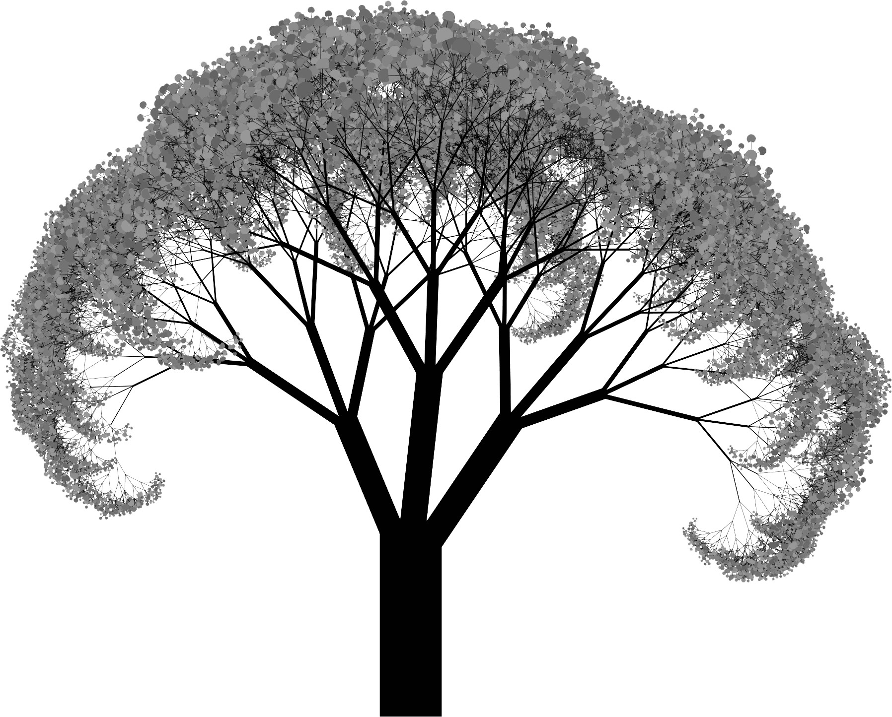 A Recursive Tree - Recursive Tree (1796x1445)