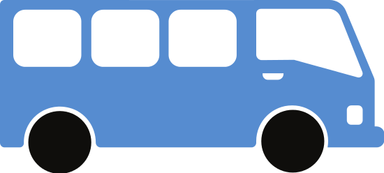 Mini Bus Vector - Mini Bus Vector (550x248)