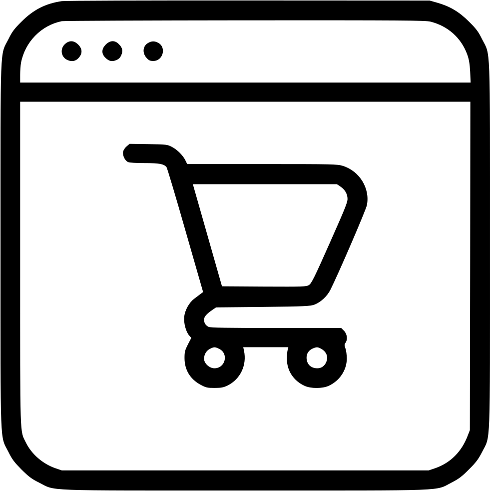 Online Shopping Comments - Ecommerce Site Icon (981x982)