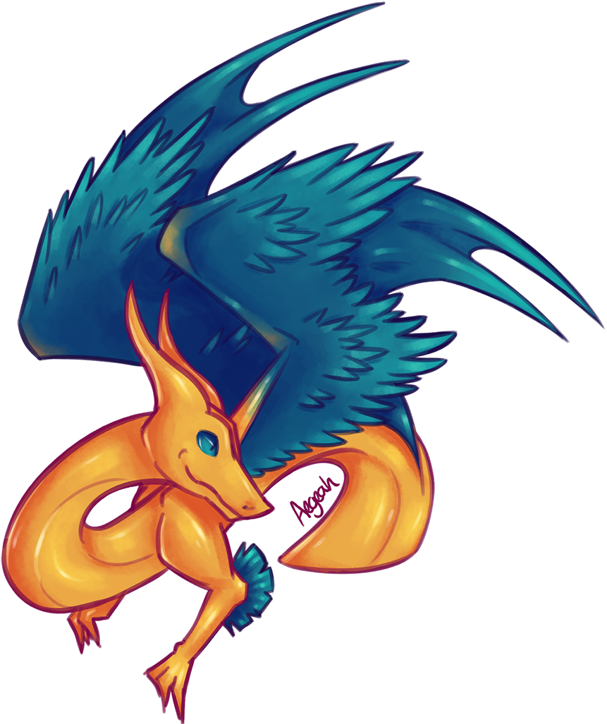 Dragon - - Cartoon (900x1046)