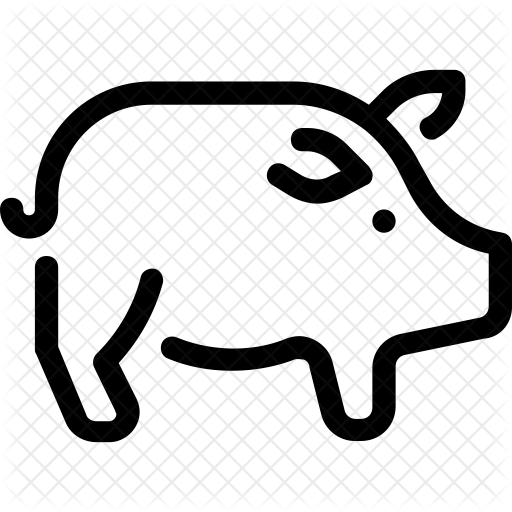 Pig Icon - Icon (512x512)