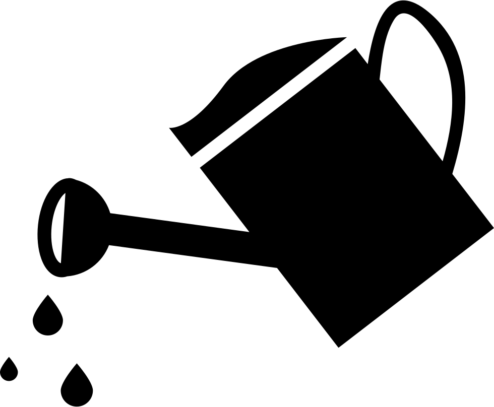 Watering Can Comments - Gardening Icon (980x808)