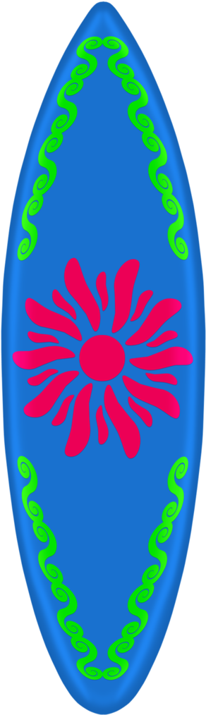 Craft Patterns - Tabla De Surf Moana (305x1024)