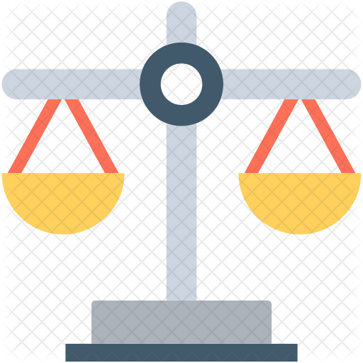 Justice Scale Icon - Number (512x512)