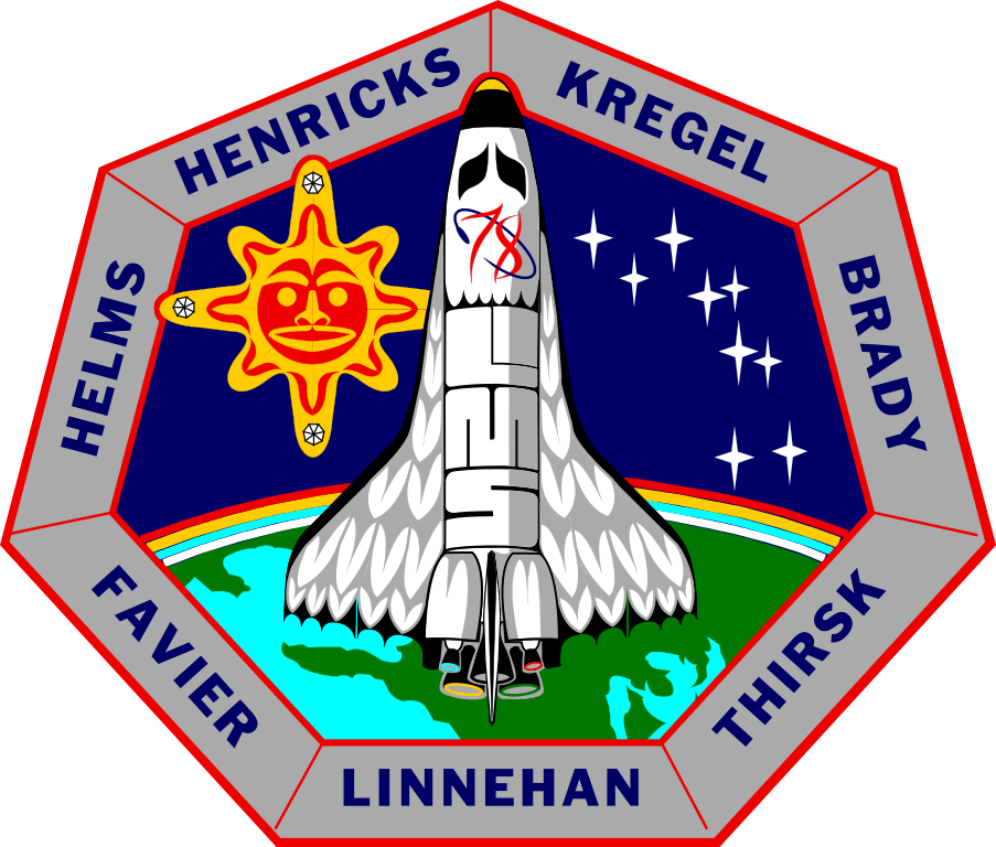 Nasa Sts78 Patch - Sts 78 (903x768)