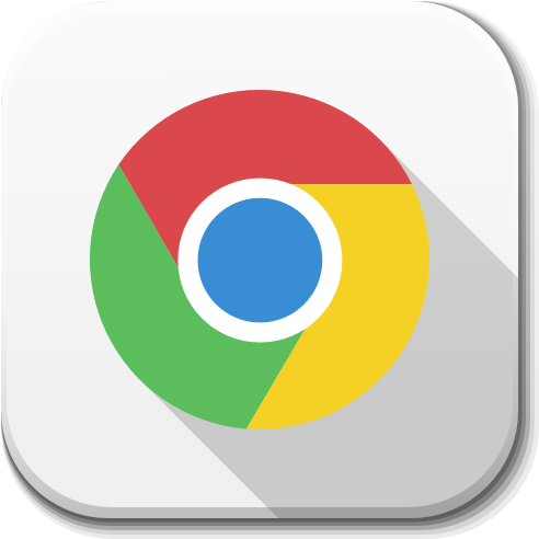Google Plus Circle Icon Png - Google Chrome (512x512)