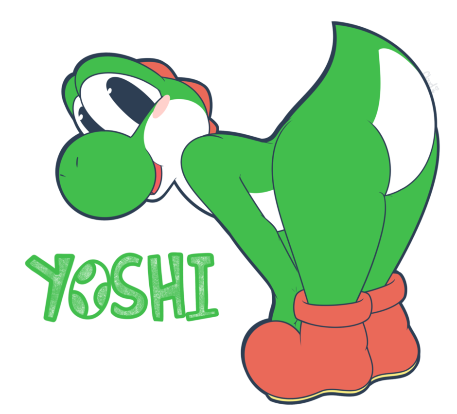 Yoshi Toosh By Breakingcloud - Yoshi Butt (940x851)
