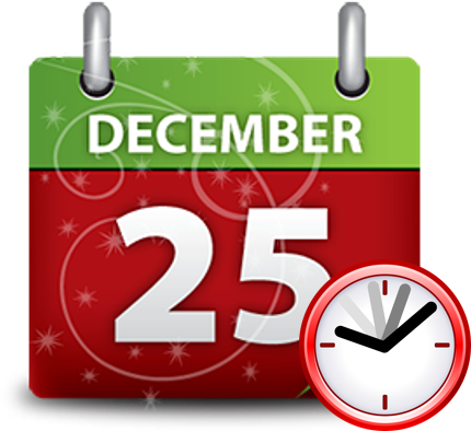 Countdown To Christmas In July - Clock (429x408)