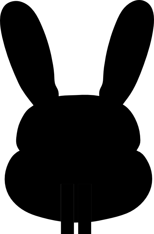 Rabbit Icon - ارنب فكتور (512x776)