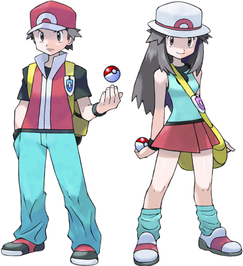 Image Image Image - Pokemon Fire Red Trainer (500x538)