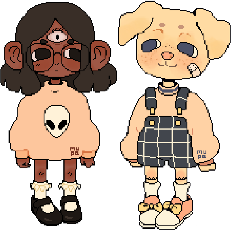 Pixel Chibi Commissions By Mupaa - Chibi (900x864)