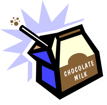 We Will Use This First Draft As A Baseline To Make - Chocolate Milk Clip Art (350x345)