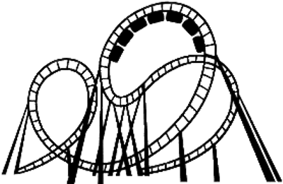 Roller Coaster Clipart Transparent Background (400x400)