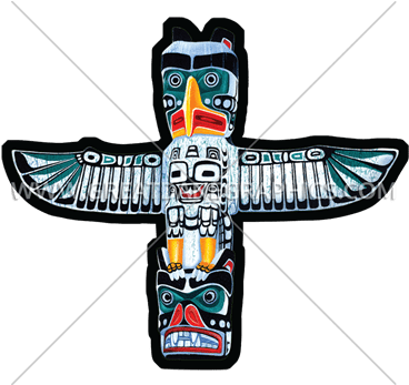 Totem Pole Transparent Background (385x346)