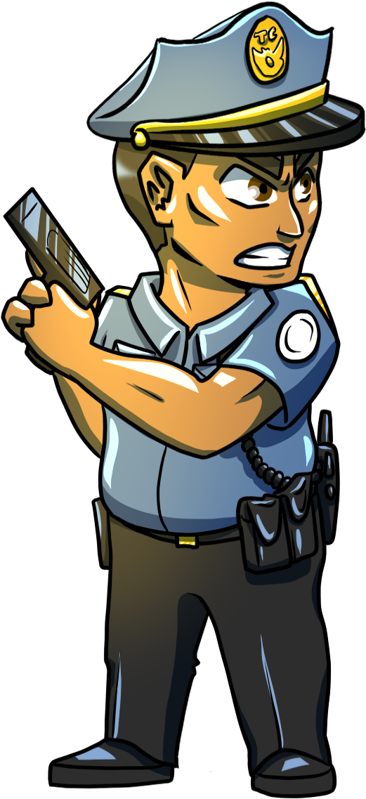 Policem T - Cartoon (1200x1350)