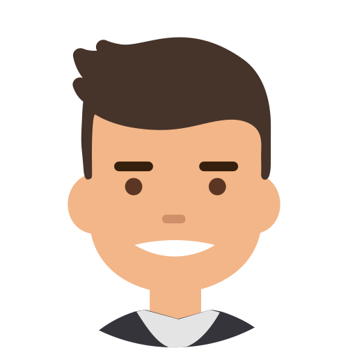 Former Security Guard - Cartoon (500x500)