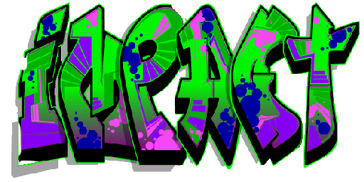 Graffiti On A White Background (512x256)