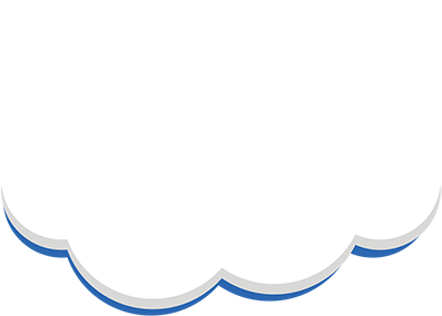 Child Care Clouds - Cloud Vector Png (400x303)