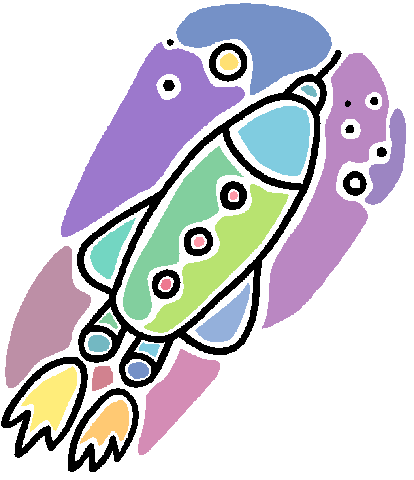 Rocketscience Clipart - Fun Science Clip Art (405x469)