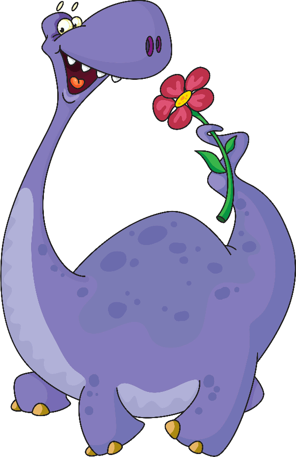 Dinosaurs - Dinosaurs Flowers (600x927)